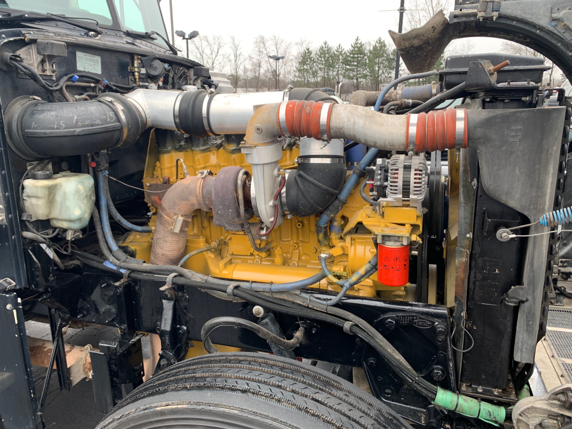 Peterbilt 379 Engine Fan Stays On