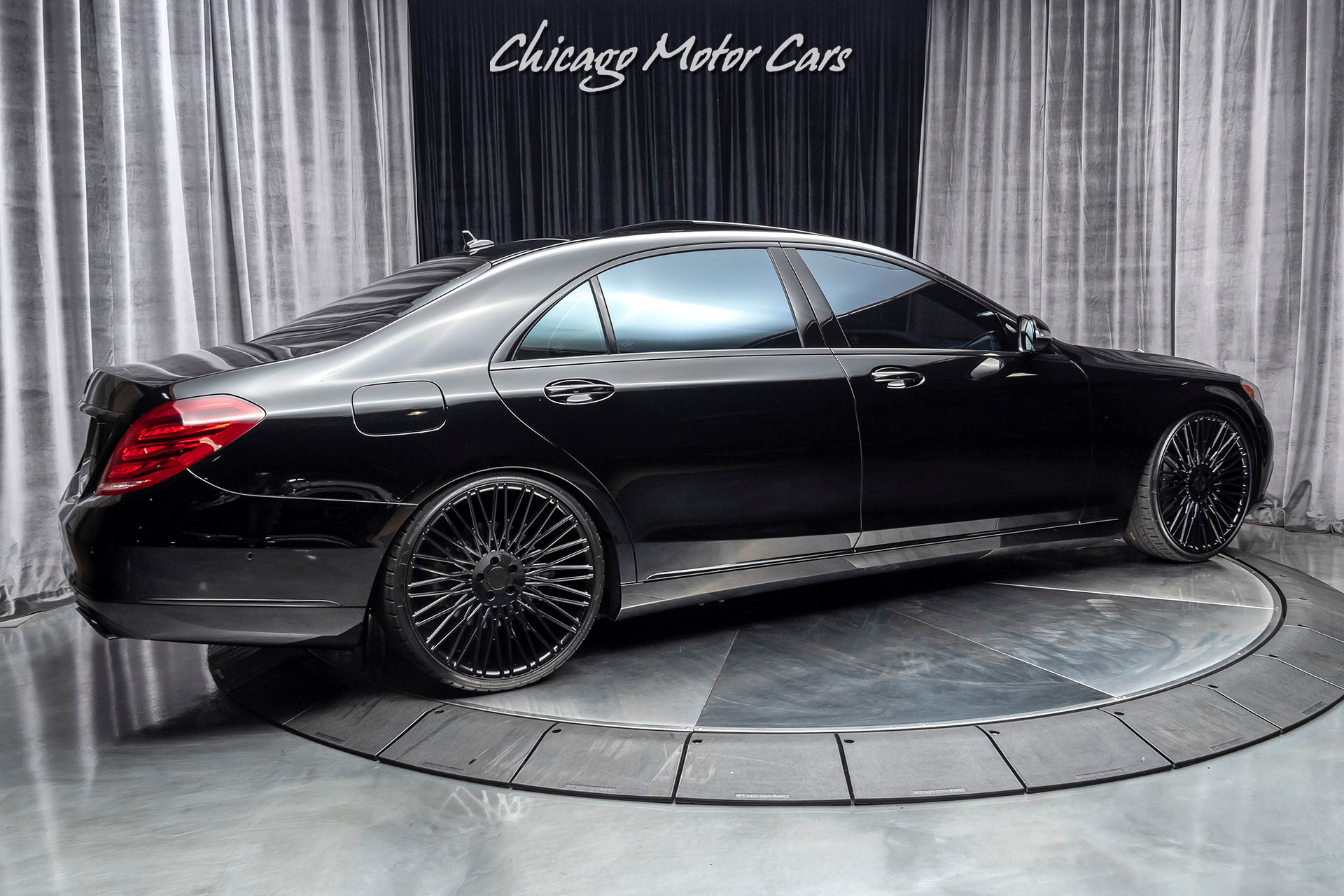 2015 Mercedes-Benz S-Class S 550 $103k+MSRP! 22 Black Forgiato Wheels ...