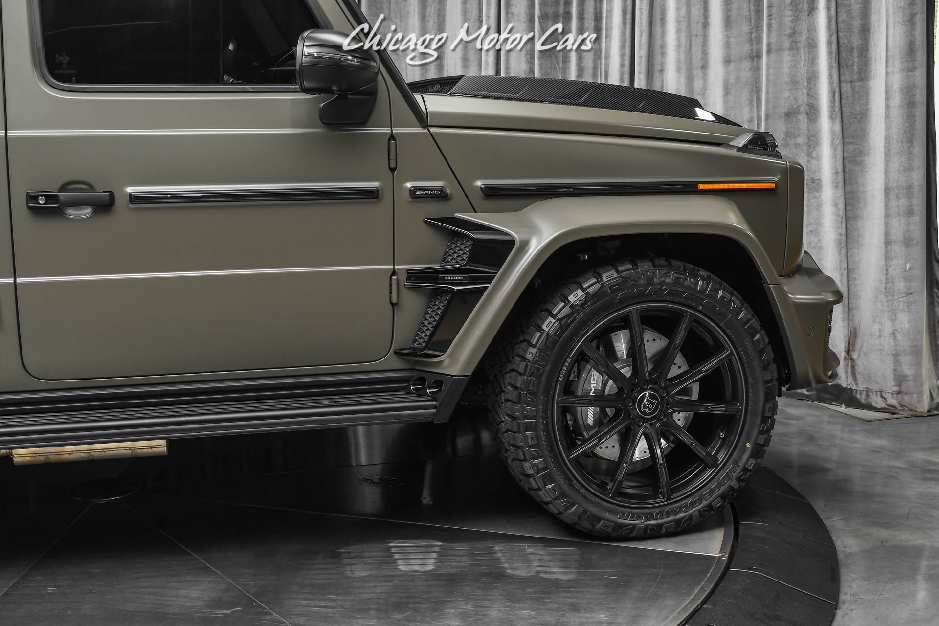 2021 Mercedes-Benz G63 AMG SUV Matte Olive Green Brabus ...